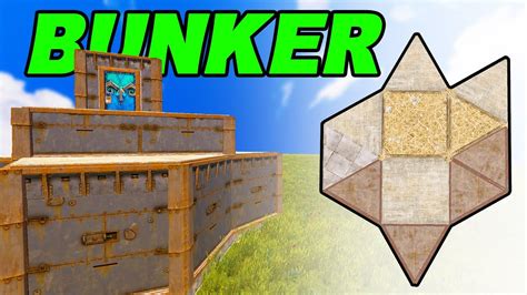 RUST BASE DESIGN 2x1 (TRIPLE BUNKER) - YouTube