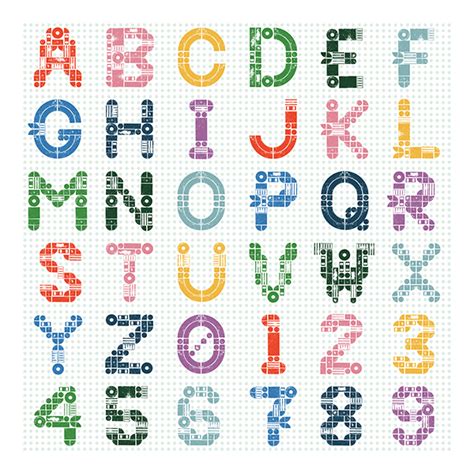 Make and Print the Alphabet Using Lego Tiles — Penny Candy Handmade