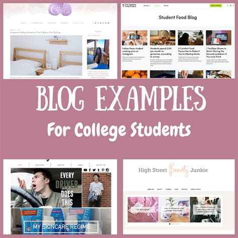 14 Blog Examples for College Students (who want to start their own blog) - Simple and Online