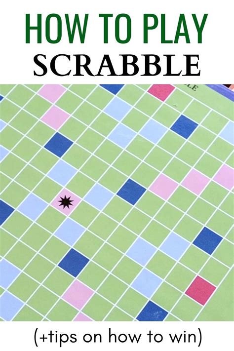 How to play scrabble rules strategies – Artofit