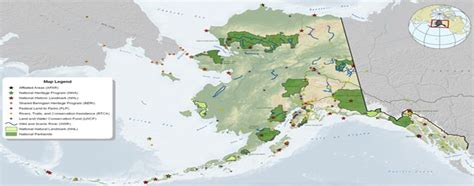 Map of Alaska's parks. | Alaska national parks, National parks, Alaska