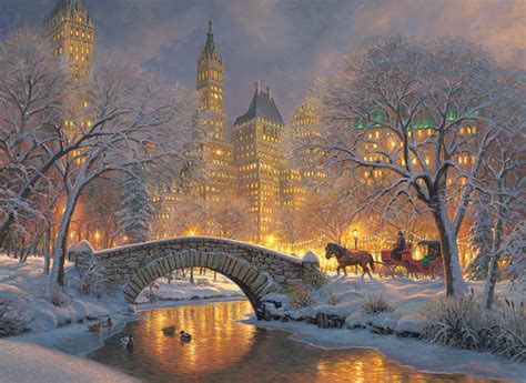 Cobble Hill - 80241 - Winter in the Park (Mark Keathley) - 1000 Piece ...