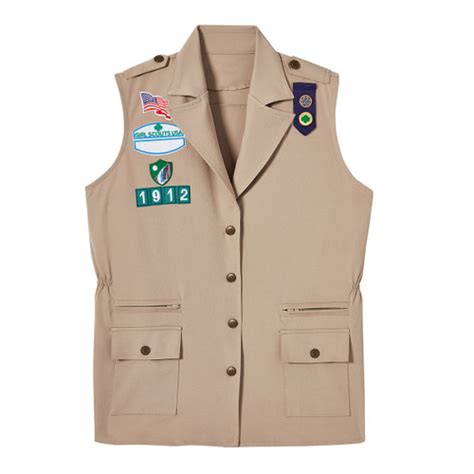 Official Cadette, Senior, Ambassador Cargo Vest | Girl Scout Shop