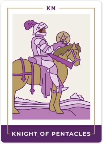 Knight of Pentacles Tarot Card Meanings | Biddy Tarot
