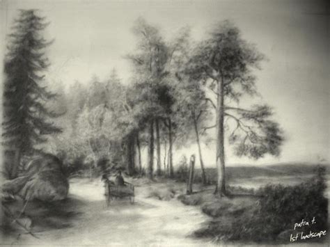 19th century landscape drawing techniques - Google Search | Drawing scenery, Landscape drawings ...