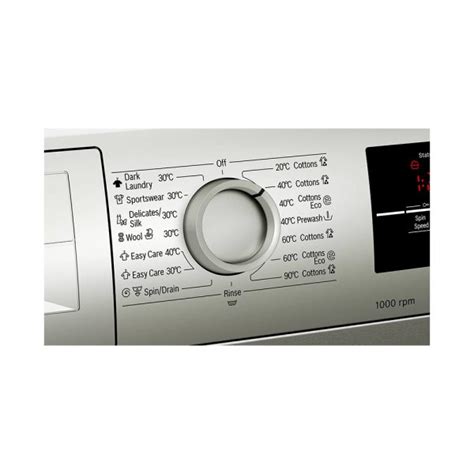 Bosch Serie 2 Washing Machine - Silver Inox - Showspace