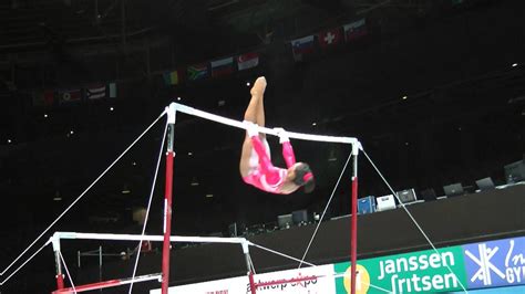 Simone Biles - Uneven Bars - 2013 World Championships - Podium Training - YouTube