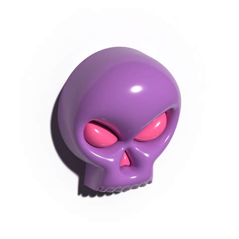 colorful skull character 25202152 PNG