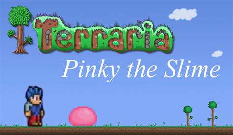 Let's Play Terraria - Pinky The Slime (Ep 2) - YouTube