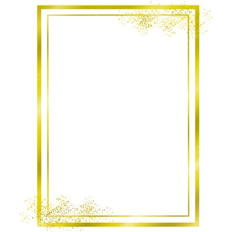 Golden Rectangular Frame, Gold, Rectangle, Rectangular Frame PNG Transparent Clipart Image and ...