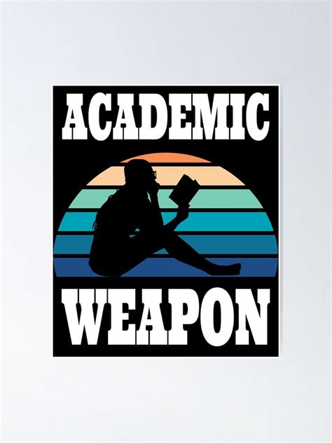 "Academic Weapon | Academic Weapon Meme | Academic Weapon Guy | Academic Weapon Meaning" Poster ...