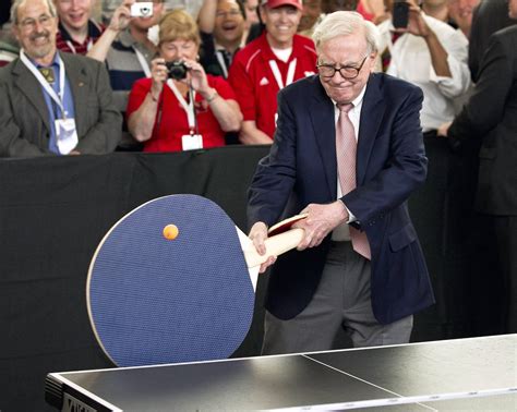 Ping Pong Level: Warren Buffett : r/funny