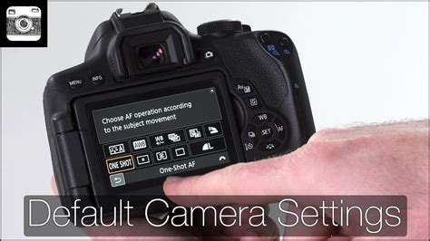 Default Camera Settings - Free Lesson for Schools - YouTube