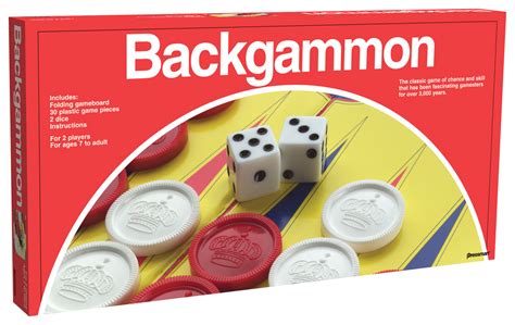BACKGAMMON WITH FOLDING BOARD – Games and Stuff