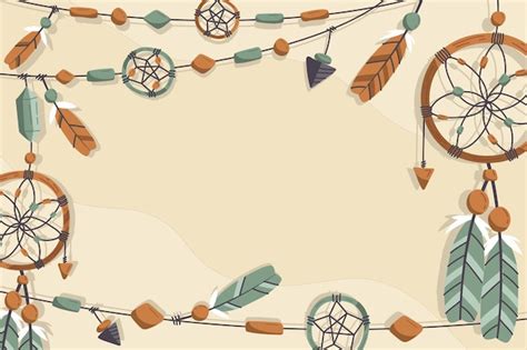 Free Vector | Flat design boho style background