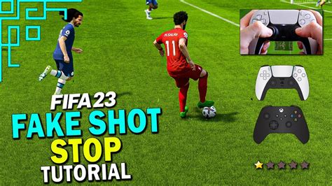 ONE of the EASIEST & MOST EFFECTIVE FIFA 23 SKILL MOVES | Fake Shot Stop Tutorial | FIFA 23 ...