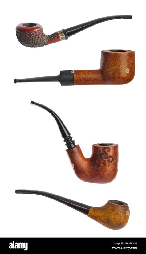 Vintage smoking pipes Stock Photo - Alamy