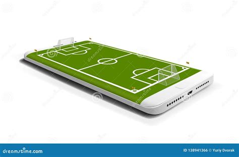 Mobile Football Soccer. Mobile Sport Play Match. Online Soccer Game ...