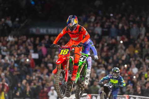 Jett Lawrence on Winning Rookie 450SX Anaheim 1 Supercross - Racer X