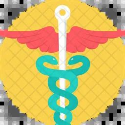 Caduceus Icon - Download in Flat Style