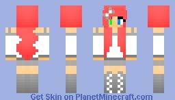 Pink Haired Girl Minecraft Skin