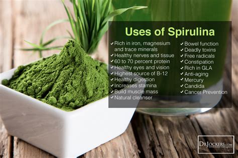 10 Health Benefits of Spirulina - DrJockers.com