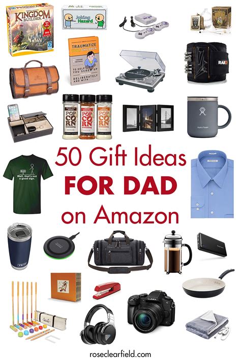 50 Gift Ideas for Dad on Amazon • Rose Clearfield