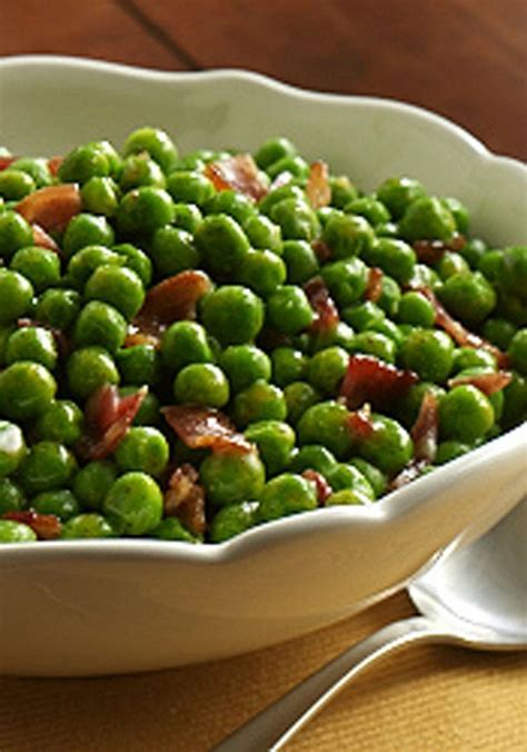 Peas with Bacon - christmas dekoration | Dinner side dishes, Christmas dinner side dishes, Side ...