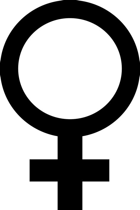 Gender Symbol Female Symbol Transparent Background Png Clipart | Images and Photos finder