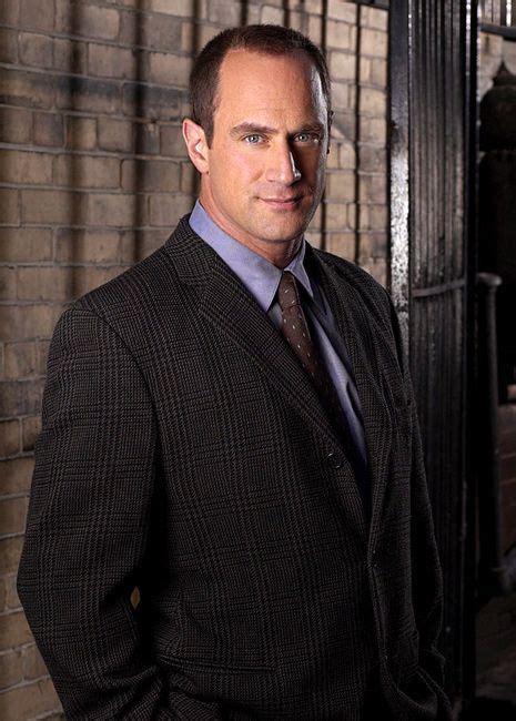 Christopher Meloni as Elliot Stabler on Law & Order SVU | Law and order svu, Chris meloni, Law ...