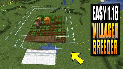 Easy Infinite Villager Breeder Tutorial for Minecraft 1.18 - YouTube