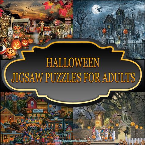 Halloween Jigsaw Puzzles For Adults | Bewitching Spooky Halloween Fun