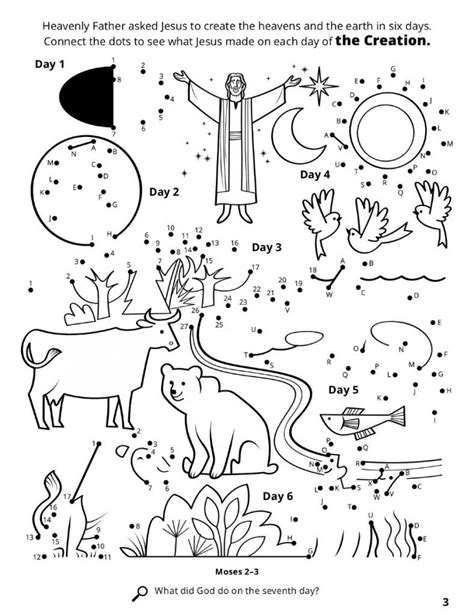 Creation Story Coloring Pages