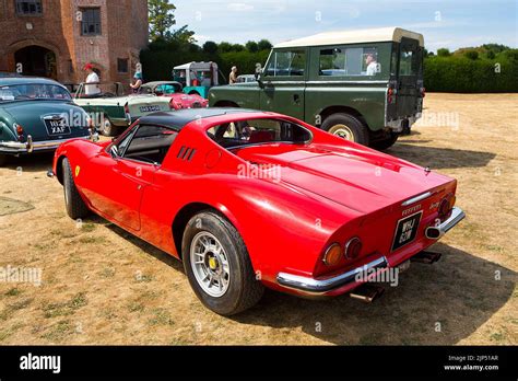 1972 Ferrari 246 Dino at the "Patina" car show, (a Festival of the ...