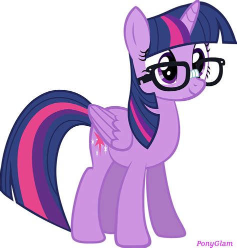 Twilight Sparkle Glasses Vector by PonyGlam on DeviantArt