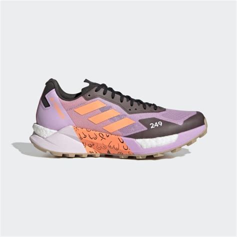 adidas TERREX AGRAVIC ULTRA BCA TRAIL RUNNING SHOES - Purple | Free ...