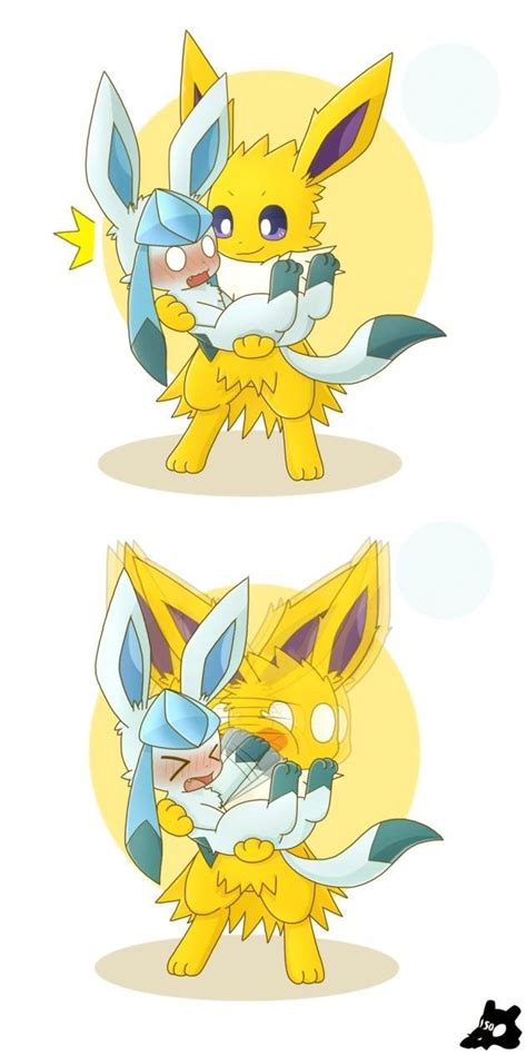 49 best ideas for coloring | Pokemon Jolteon X Glaceon