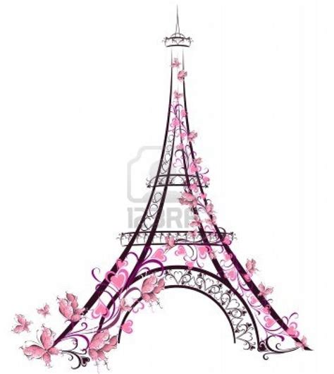 Eiffel tower drawing | Painting ideas | Pinterest