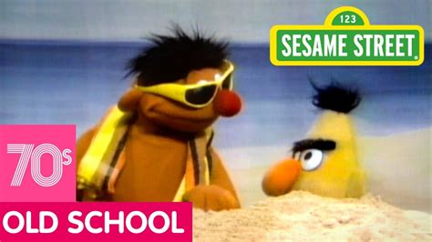 Sesame Street: Ernie Buries Bert in the Sand - YouTube