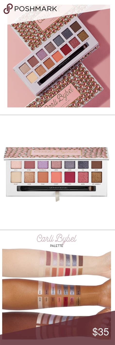 Anastasia Carli Bybel Eyeshadow Palette | Eyeshadow, Eyeshadow palette, Carli bybel