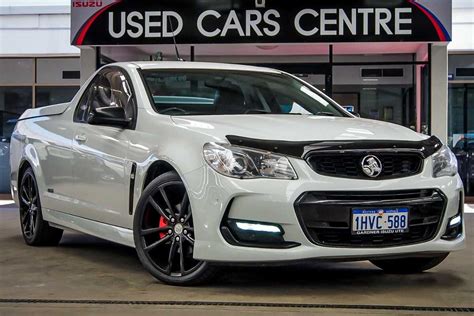 SOLD 2016 Holden Ute SV6 Black in WHITE | Used Ute | Cannington WA