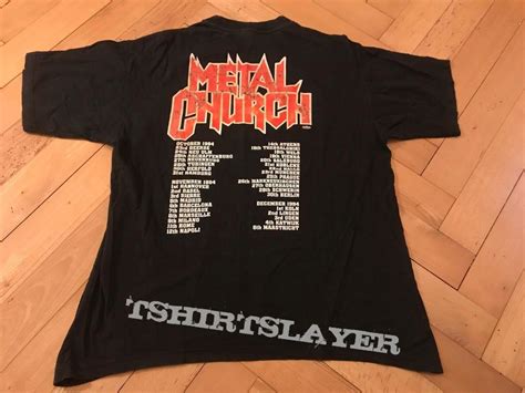 Metal Church "tour" shirt (Original) | TShirtSlayer TShirt and ...