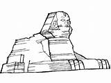 Sphinx Printable Coloring Page  Free Pages For Kids sketch template
