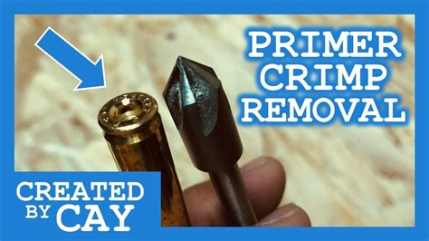 Primer Crimp Removal - Quick, Cheap, and Easy - YouTube