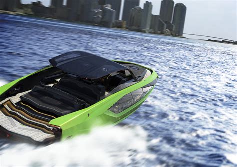 Lamborghini is Building a 4,000- HP Luxury Speedboat - Daily Rubber