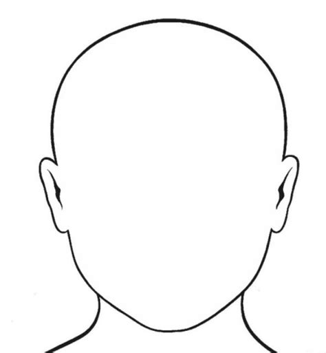 diamond shape of face - Clip Art Library