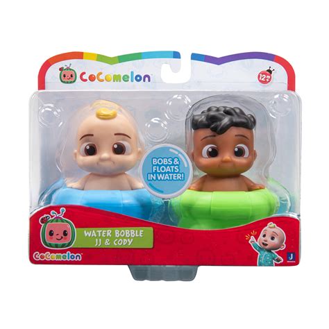 CoComelon Bath & Pool Toys, 2 Piece Set - JJ & Cody Floating Bobble ...