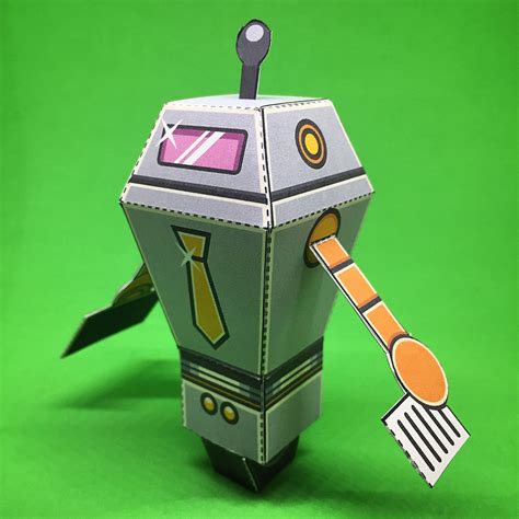 Paper Foldables commission for "Legal Robot". | Paper toys, Origami ...