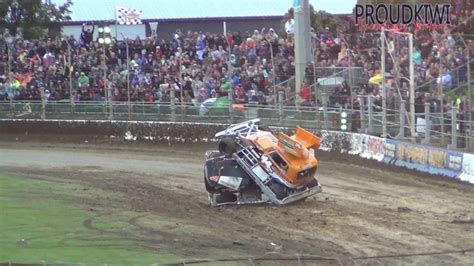 CRAZY CRASHES | Sammy Swindell NOT Happy After Massive Crash At Devil’s Bowl Speedway – Dirt ...