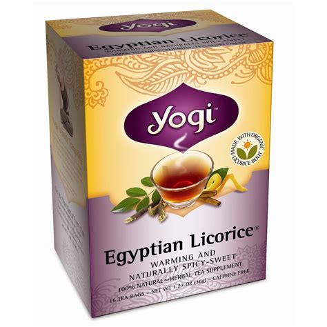 Yogi Egyptian Licorice Tea | Tea Lady